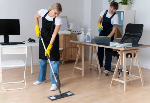 Nettoyage de bureau professionnel à Baudres